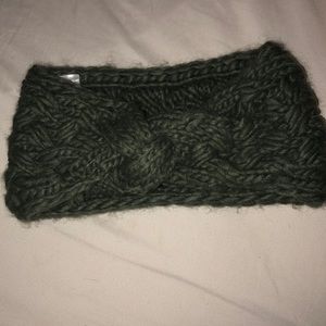 Hand knitted ear warmer